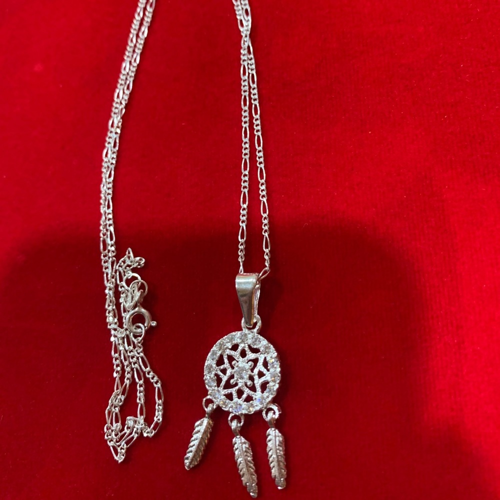 Silver necklace